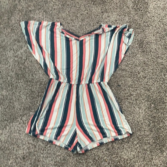 Other - Striped artclass romper